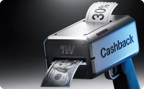 1win cashback up to 30%
